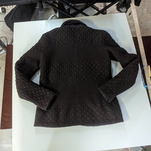 Chico's *Size 1 (See information below) Cocoa Brown Jacket - Picture 11 of 16